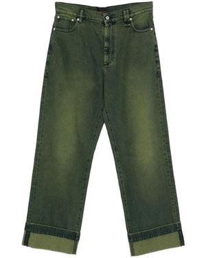Simone Rocha Straight-Leg Jeans - Green
