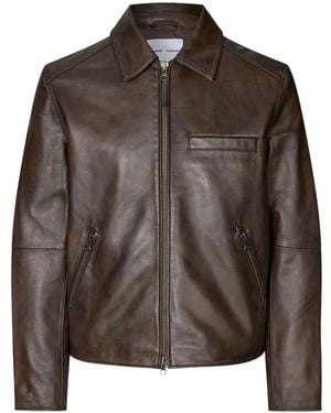 Samsøe & Samsøe Sacliff Zip Jacket - Brown