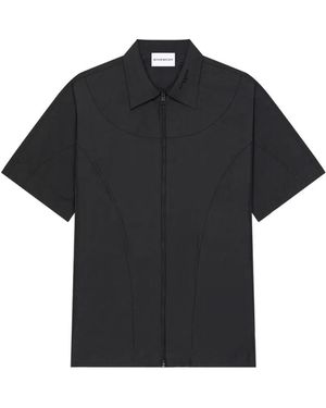 Givenchy Camicia Couture Seam Con Cut-Out - Nero
