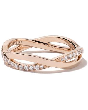 De Beers インフィニティ ダイヤモンド リング 18kローズゴールド - ピンク