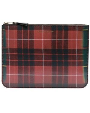 Comme des Garçons Pochette Cdg Lenticular À Design Holographique - Rouge
