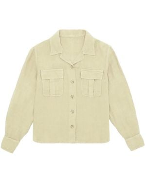 Fortela Camisa Bia Con Botones - Neutro