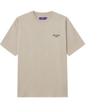 AFTERMATHS Logo-Motif T-Shirt - White