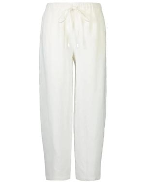 Antonelli Pascal Drawstring-Fastening Trousers - White