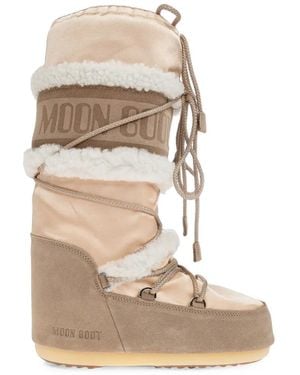Moon Boot Icon Pearly Plus Boots - Natural
