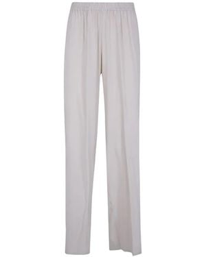 Rossopuro Pantalones Elásticos - Blanco