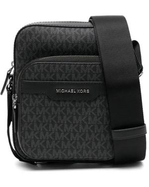 Michael Kors Borsa Messenger Hudson - Nero