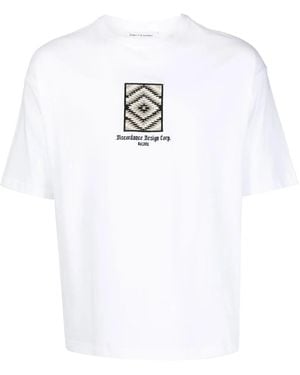 Children of the discordance Logo-Print T-Shirt - White