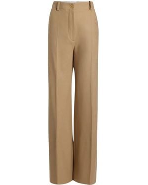 Patou Iconic Wollen Broek - Naturel
