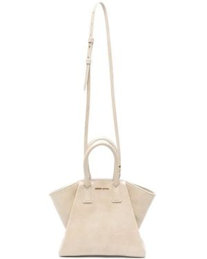 Antonio Marras Small Chalk Top-Handles Tote Bag - White