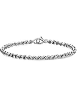 David Yurman Pulsera De Cadena Sculpted - Blanco