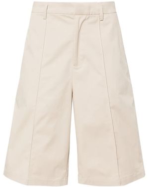 Neil Barrett Mid-Rise Chino Shorts - Natural
