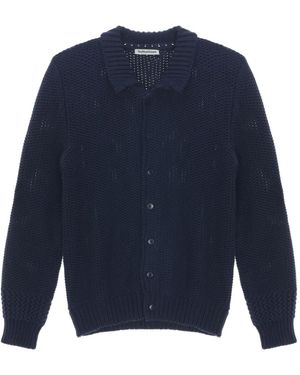 YMC Cardigan Ratpack - Blu