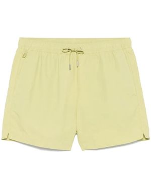 CDLP Eyelet-Vents Swim Shorts - Yellow