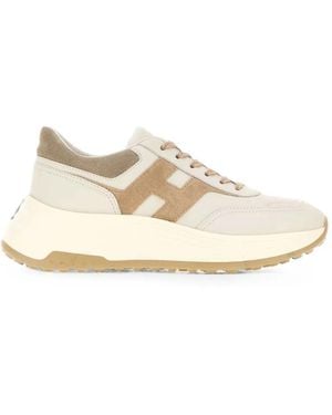 Hogan Leather Sneakers - White