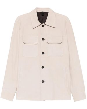 Tagliatore Flap-Pockets Button-Fastening Jacket - Natural