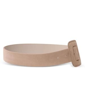 Weekend by Maxmara Brio Square-Buckle Belt - Pink