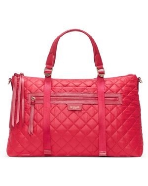 MZ Wallace Medium Park Quilted Tote Bag - Red
