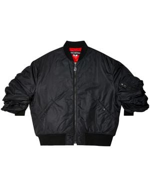 Junya Watanabe Rolled Sleeves Bomber Jacket - Black