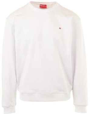 DIESEL Crewneck Sweatshirt - White