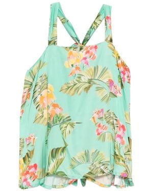 Blugirl Blumarine Floral-Print Top - Green