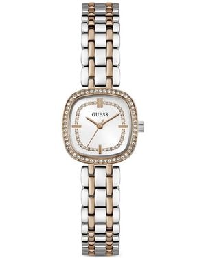 Guess Hazel Crystal-Embellished 25Mm Watch - White