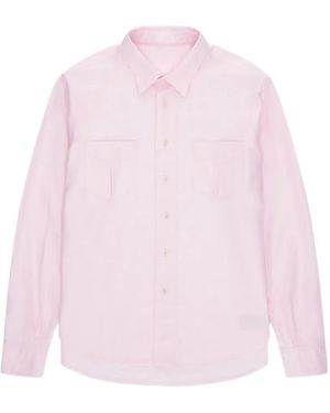 Fortela Osumi Patch-Pocket Shirt - Pink