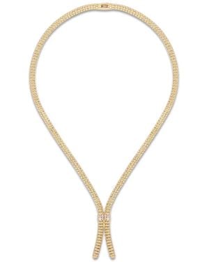 Officina Bernardi Collar Enigma Y Con Diamantes - Metálico
