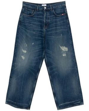 AMISH Huge Ripped Jeans - Blue