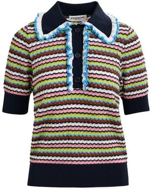 Essentiel Antwerp Haximum ポロシャツ - ブルー