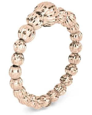 Desmo Crystal Gala Beaded Ring - Metallic