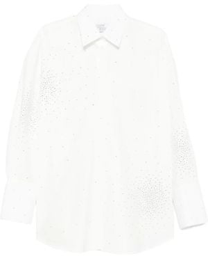 GIUSEPPE DI MORABITO Dots-Embellished Shirt - White