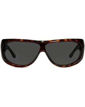 Courreges Hybrid 01 Sunglasses - Black