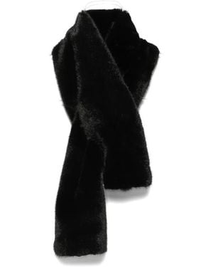 Bully Faux-Fur Scarf - Black
