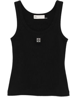 Tory Burch Scoop Tank - Black