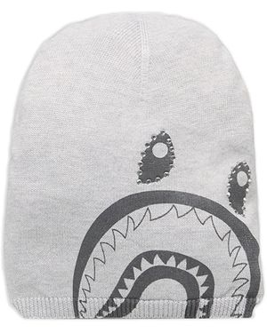 A Bathing Ape Bonnet À Imprimé Graphique - White