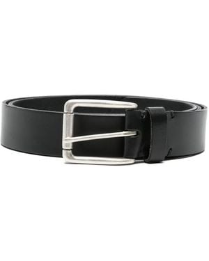 Marc O' Polo Logo-Debossed Buckle-Fastening Belt - White