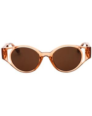 MAX&Co. Occhiali Da Sole Tondi - Marrone