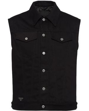 Prada Waistcoats - Black
