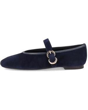 Frau Suede Ballet Flats - Blue