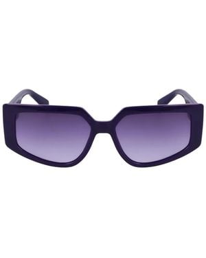 Liu Jo Logo-Detail Sunglasses - Purple