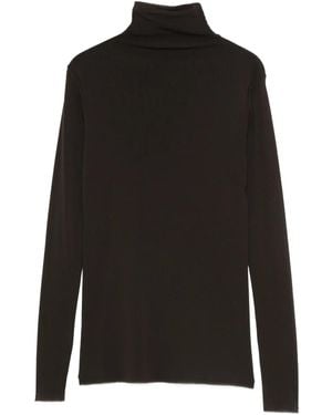 D.exterior タートルネック ロングtシャツ - ブラック