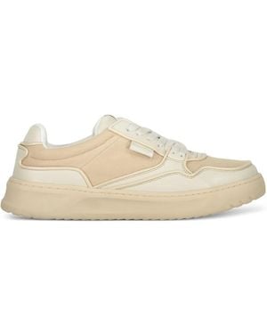 Missoni Logo-Detail Lace-Up Sneakers - Natural