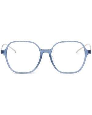Jimmy Choo Gafas Con Aplique De Purpurina - Blanco