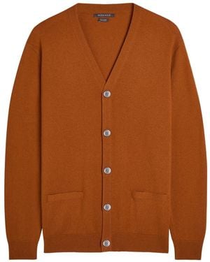 Begg x Co Cardigan Mit V-Ausschnitt - Braun