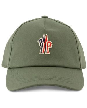 Moncler Gorra con aplique del logo - Verde
