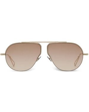 Ahlem Gafas De Sol Solace Con Montura Piloto - Metálico