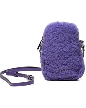 Poche Paris Funda Para Teléfono Con Placa Del Logo - Morado
