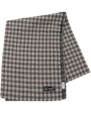 mfpen Checked Scarf - Grijs