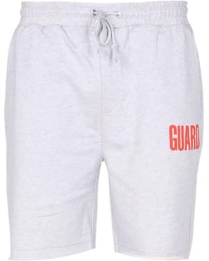 Helmut Lang Shorts Met Gerafelde Afwerking - Wit